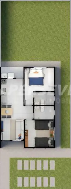 Foto 8 de Casa de Condomínio com 2 quartos à venda, 51m2 em Marica - RJ