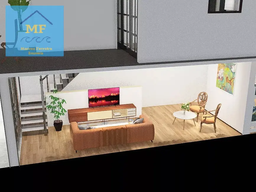 Foto 6 de Casa com 2 quartos à venda, 84m2 em Santa Maria, Santos - SP