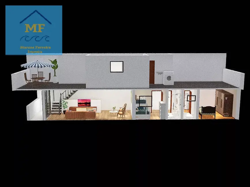 Casa com 2 quartos à venda, 86m2 em Santa Maria, Santos - SP - imagem 9 Foto 9 de Casa com 2 quartos à venda, 86m2 em Santa Maria, Santos - SP