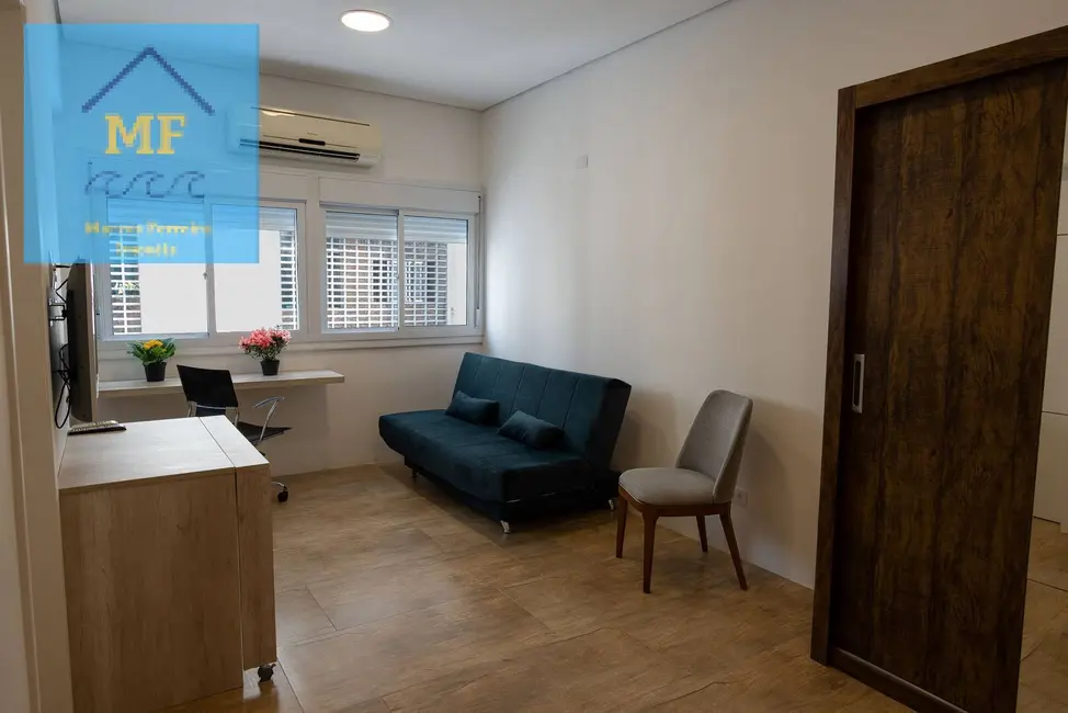 Apartamento com 1 quarto à venda e para alugar, 31m2 em Boqueirão, Santos - SP - imagem 3 Foto 3 de Apartamento com 1 quarto à venda e para alugar, 31m2 em Boqueirão, Santos - SP