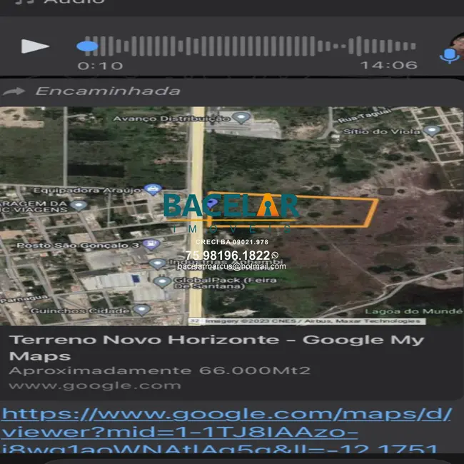 Foto 3 de Terreno / Lote à venda em Novo Horizonte, Feira De Santana - BA
