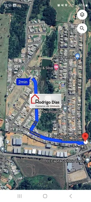 Foto 5 de Terreno / Lote à venda, 258m2 em Cabreuva - SP