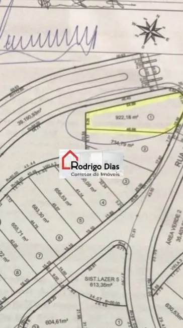 Foto 7 de Terreno / Lote à venda, 922m2 em Jardim Florestal, Jundiai - SP