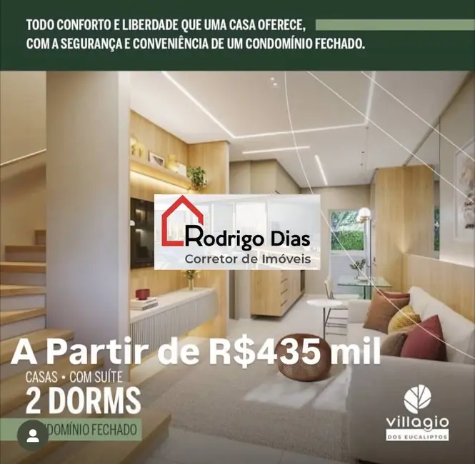 Foto 1 de Casa de Condomínio com 2 quartos à venda, 58m2 em Medeiros, Jundiai - SP