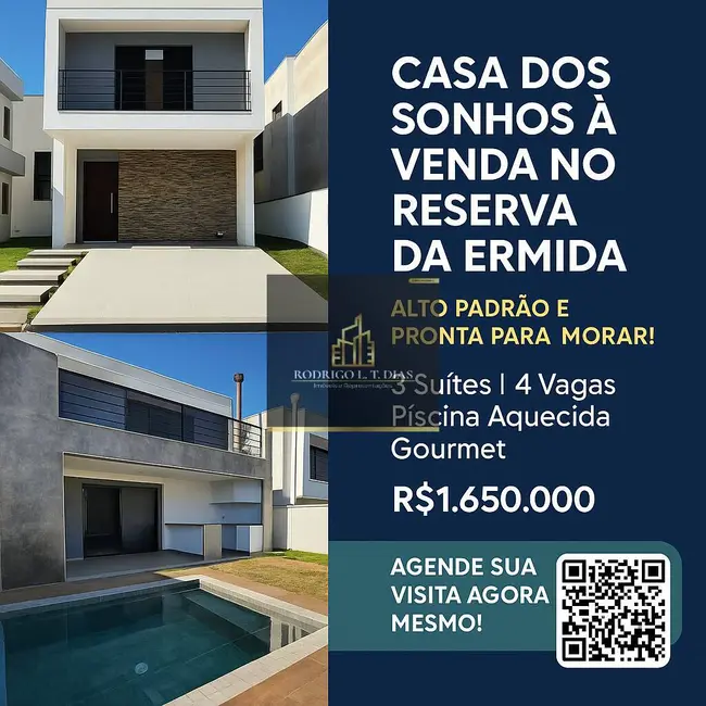 Foto 1 de Casa de Condomínio com 3 quartos à venda, 250m2 em Jundiai - SP