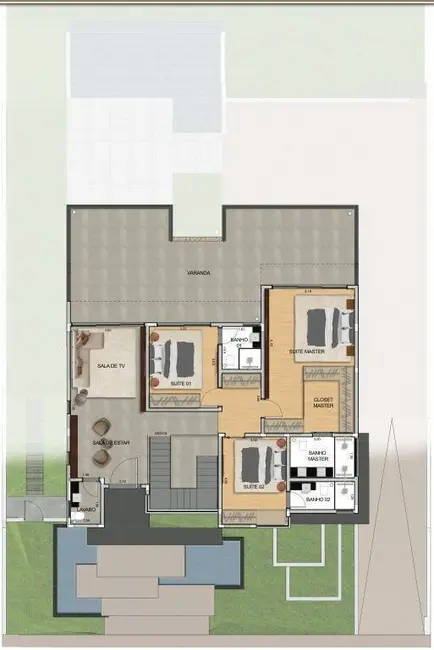 Foto 5 de Casa de Condomínio com 5 quartos à venda, 360m2 em Itupeva - SP