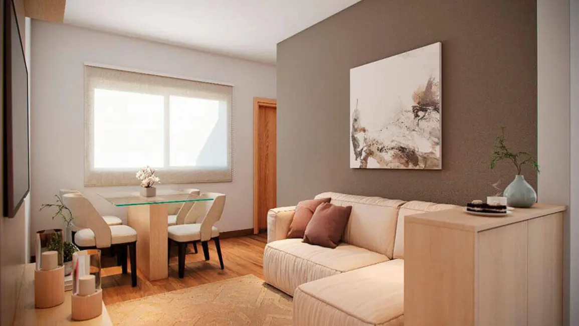 Foto 1 de Apartamento com 2 quartos à venda, 45m2 em Engordadouro, Jundiai - SP