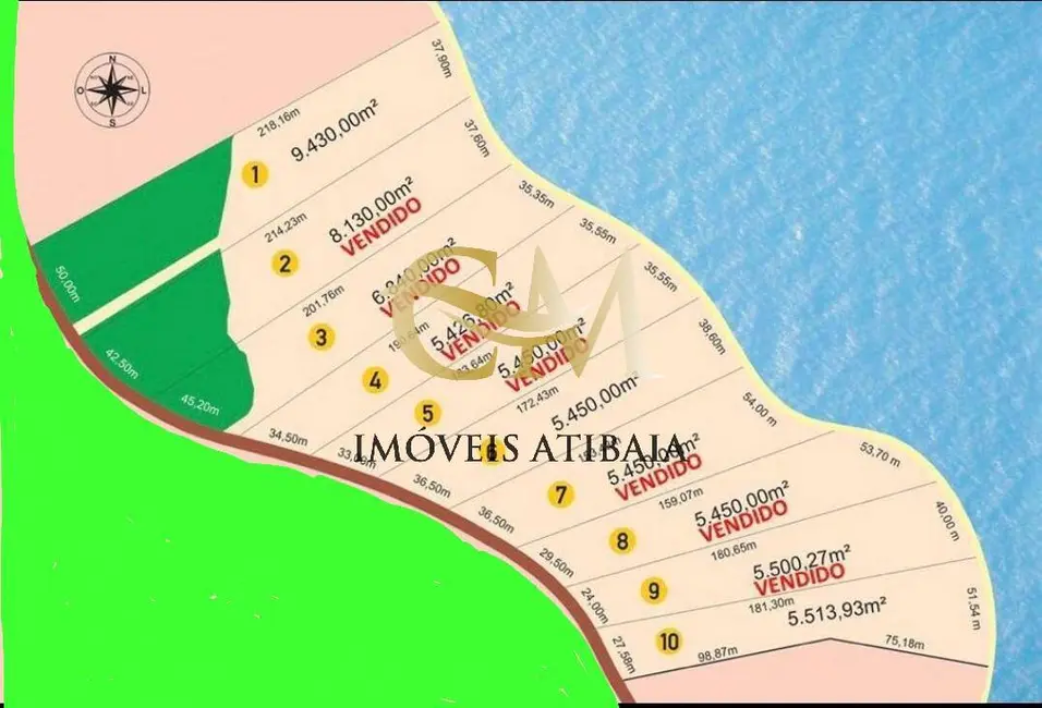 Foto 7 de Terreno / Lote à venda, 5514m2 em Centro, Joanopolis - SP