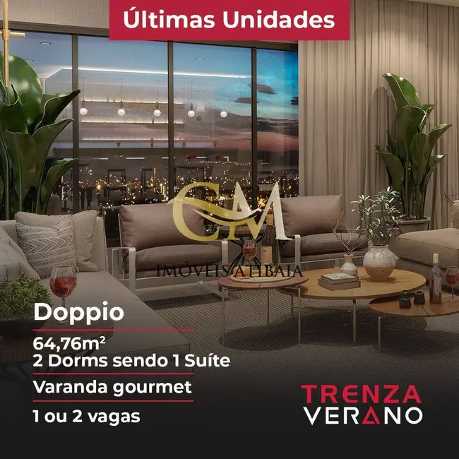 Foto 2 de Apartamento com 2 quartos à venda em Jardim Floresta, Atibaia - SP