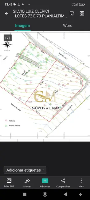 Foto 6 de Lote de Condomínio à venda, 1500m2 em Portão, Atibaia - SP