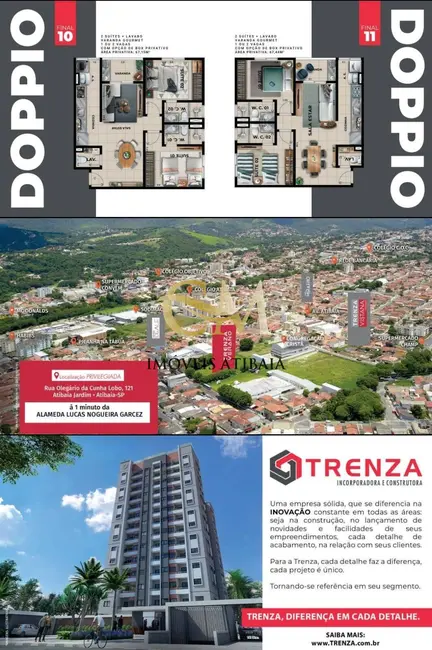 Foto 1 de Apartamento com 1 quarto à venda em Atibaia Jardim, Atibaia - SP