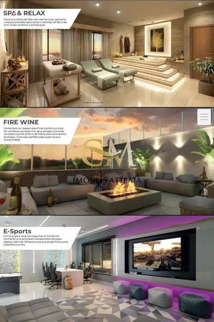 Foto 5 de Apartamento com 1 quarto à venda, 70m2 em Atibaia Jardim, Atibaia - SP