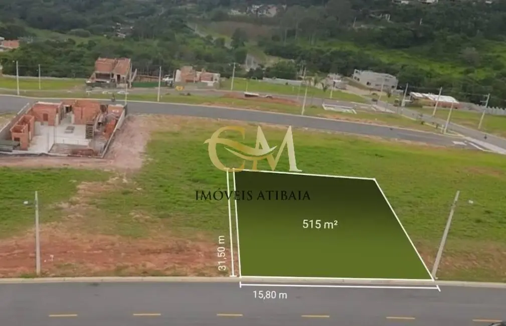 Foto 1 de Lote de Condomínio à venda, 515m2 em Vila Thais, Atibaia - SP