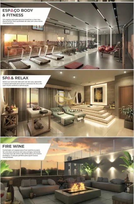 Foto 8 de Apartamento com 2 quartos à venda, 69m2 em Atibaia Jardim, Atibaia - SP