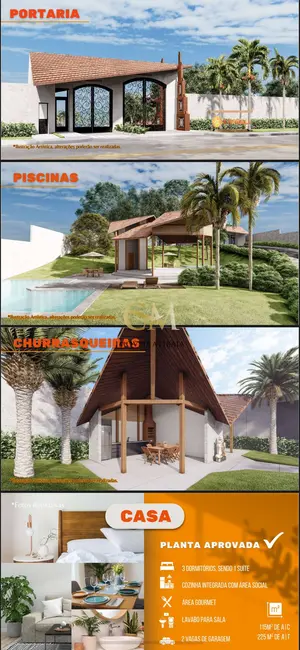 Casa de Condomínio com 3 quartos à venda, 113m2 em Atibaia Belvedere, Atibaia - SP - imagem 7 Foto 7 de Casa de Condomínio com 3 quartos à venda, 113m2 em Atibaia Belvedere, Atibaia - SP
