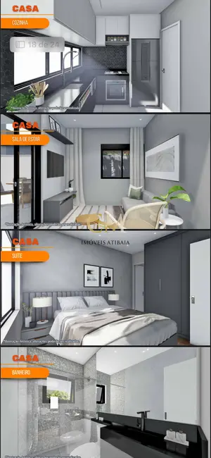 Casa de Condomínio com 3 quartos à venda, 113m2 em Atibaia Belvedere, Atibaia - SP - imagem 8 Foto 8 de Casa de Condomínio com 3 quartos à venda, 113m2 em Atibaia Belvedere, Atibaia - SP