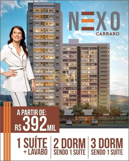 Foto 1 de Apartamento com 1 quarto à venda, 49m2 em Centro, Atibaia - SP