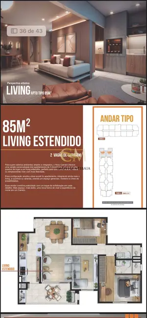 Foto 7 de Apartamento com 1 quarto à venda, 49m2 em Centro, Atibaia - SP