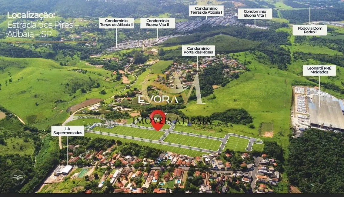 Foto 3 de Lote de Condomínio à venda, 360m2 em Rio Abaixo, Atibaia - SP