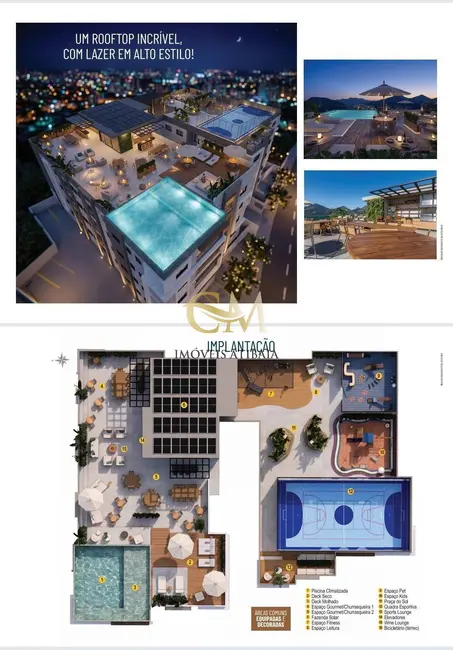 Foto 1 de Apartamento com 2 quartos à venda, 68m2 em Jardim Brasil, Atibaia - SP