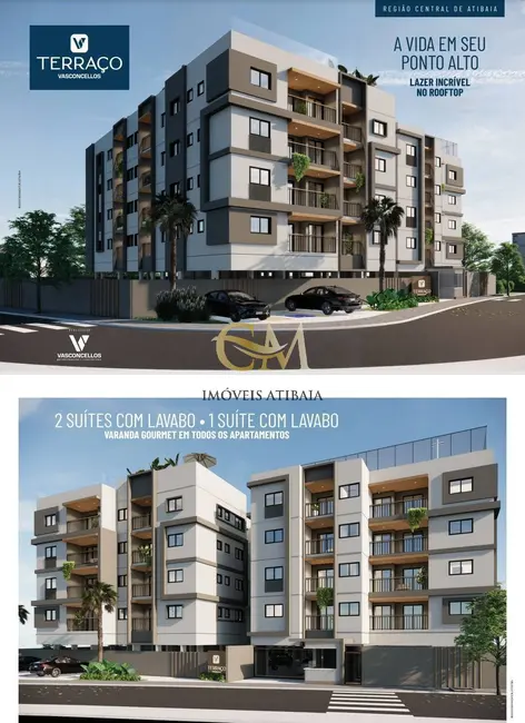 Foto 2 de Apartamento com 2 quartos à venda, 68m2 em Jardim Brasil, Atibaia - SP