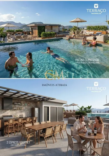 Foto 4 de Apartamento com 2 quartos à venda, 68m2 em Jardim Brasil, Atibaia - SP