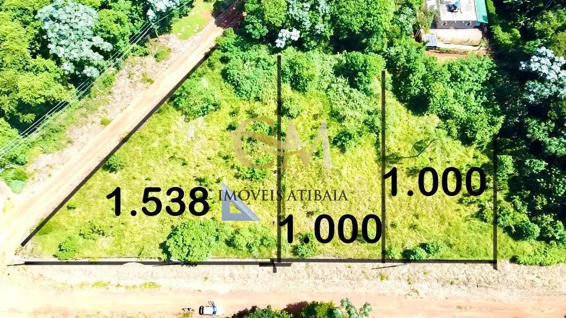 Foto 2 de Terreno / Lote à venda, 1000m2 em Batatuba, Piracaia - SP