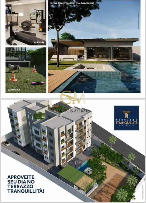 Foto 3 de Apartamento com 2 quartos à venda, 70m2 em Itapetinga, Atibaia - SP