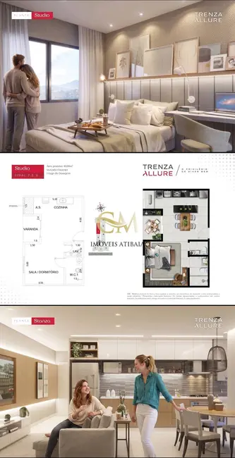 Apartamento com 2 quartos à venda, 65m2 em Atibaia Jardim, Atibaia - SP - imagem 5 Foto 5 de Apartamento com 2 quartos à venda, 65m2 em Atibaia Jardim, Atibaia - SP