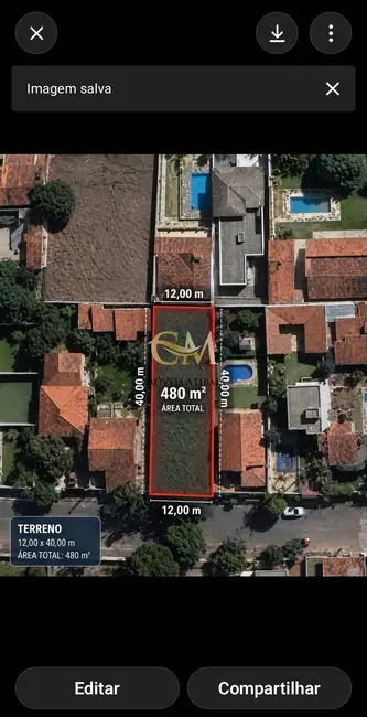 Foto 1 de Terreno / Lote à venda, 460m2 em Jardim dos Pinheiros, Atibaia - SP
