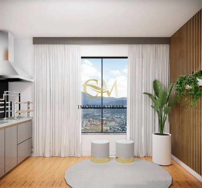 Apartamento com 2 quartos à venda, 59m2 em Atibaia - SP - imagem 3 Foto 3 de Apartamento com 2 quartos à venda, 59m2 em Atibaia - SP