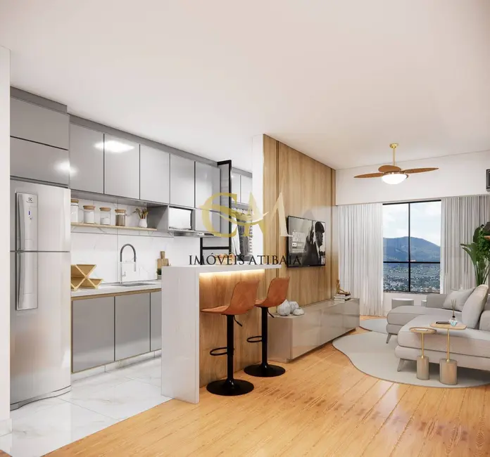 Apartamento com 2 quartos à venda, 59m2 em Atibaia - SP - imagem 4 Foto 4 de Apartamento com 2 quartos à venda, 59m2 em Atibaia - SP