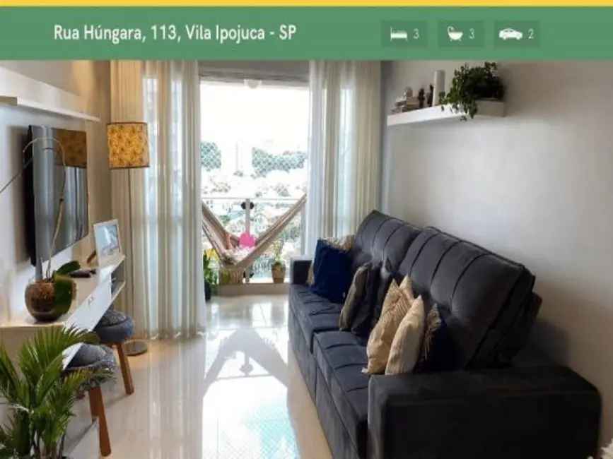 Foto 1 de Apartamento com 3 quartos à venda, 105m2 em Vila Ipojuca, São Paulo - SP