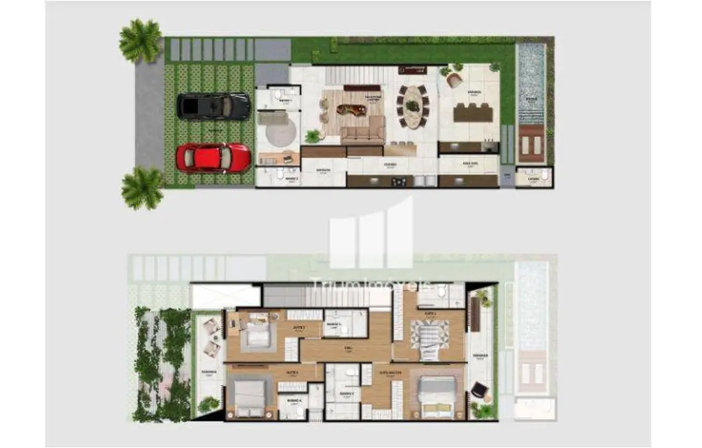 Casa de Condomínio com 4 quartos à venda, 311m2 em Divino Espírito Santo, Vila Velha - ES - imagem 5 Foto 5 de Casa de Condomínio com 4 quartos à venda, 311m2 em Divino Espírito Santo, Vila Velha - ES