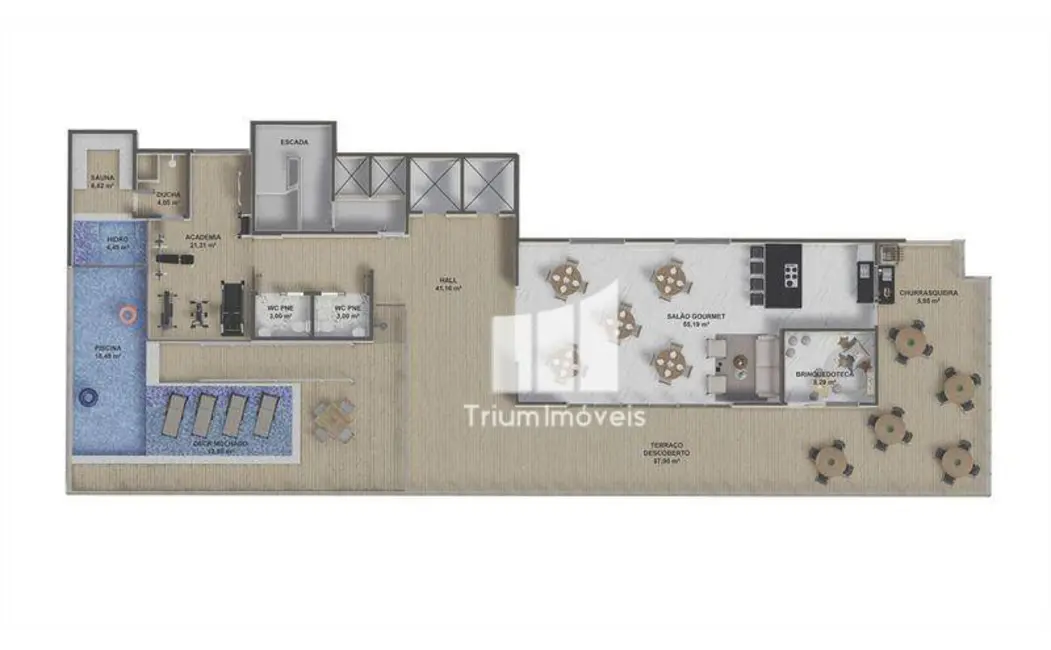 Foto 6 de Apartamento com 2 quartos à venda, 73m2 em Bento Ferreira, Vitoria - ES