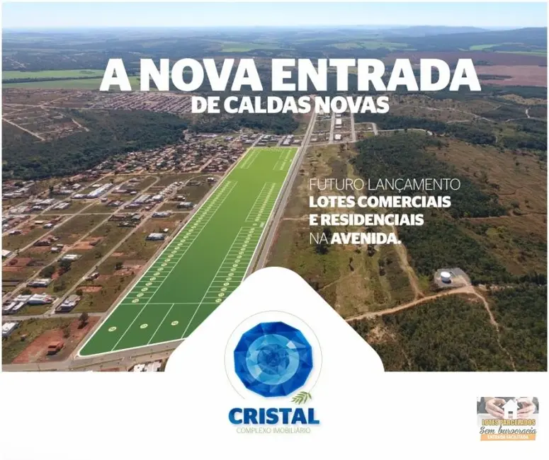 Foto 1 de Terreno / Lote à venda, 480m2 em Caldas Novas - GO
