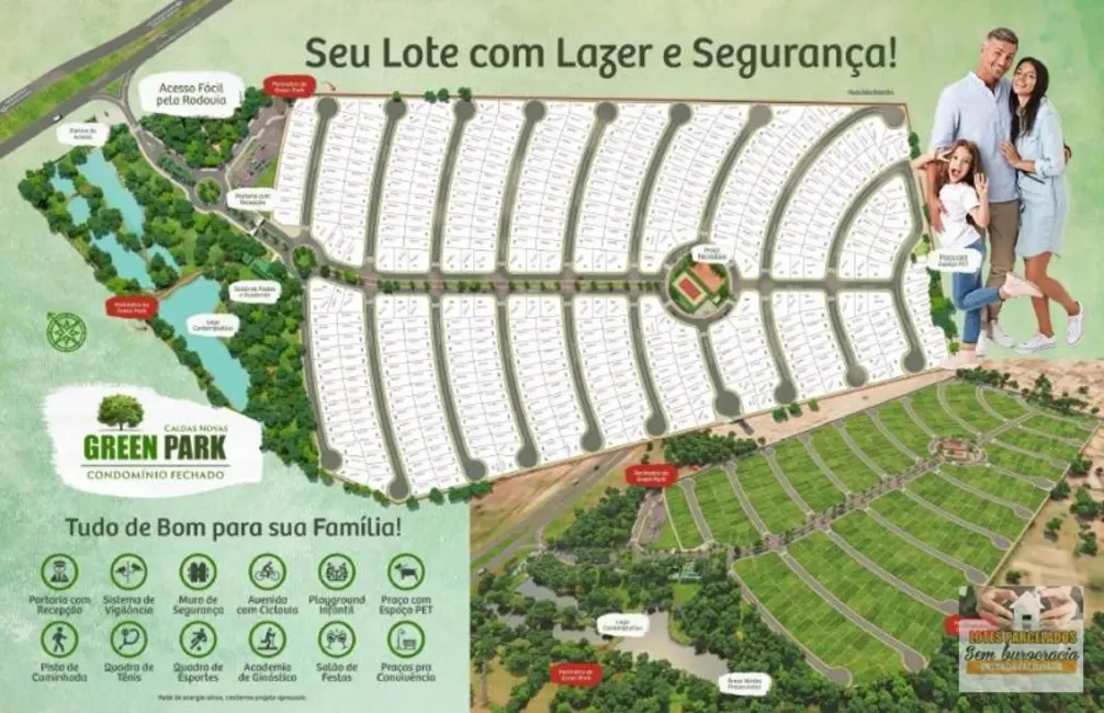 Foto 1 de Terreno / Lote à venda, 250m2 em Caldas Novas - GO