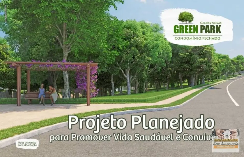 Foto 5 de Terreno / Lote à venda, 250m2 em Caldas Novas - GO