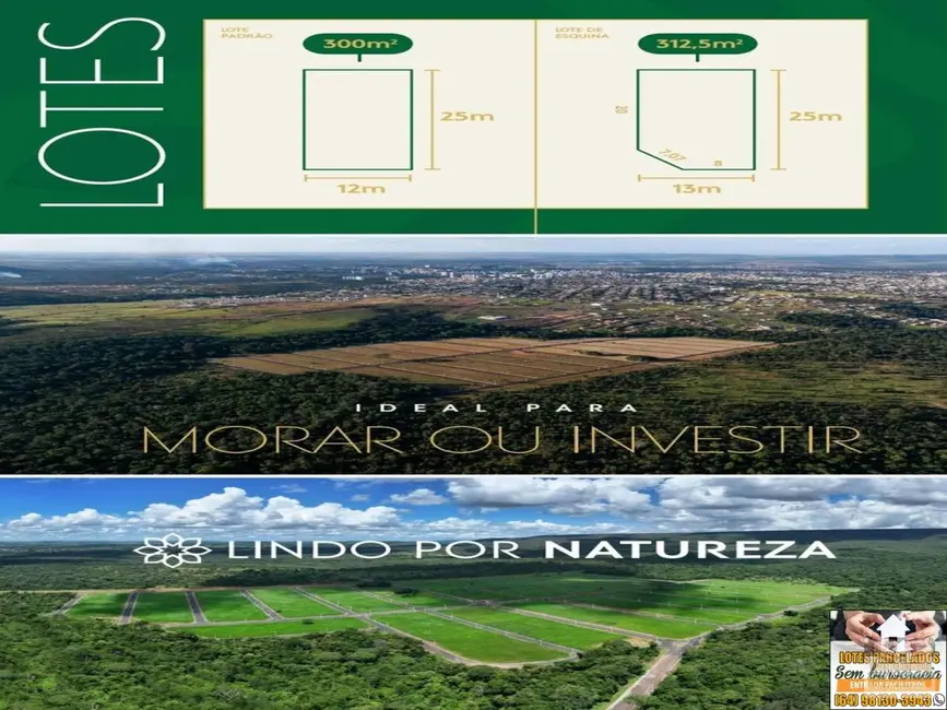 Foto 8 de Terreno / Lote à venda, 300m2 em Caldas Novas - GO