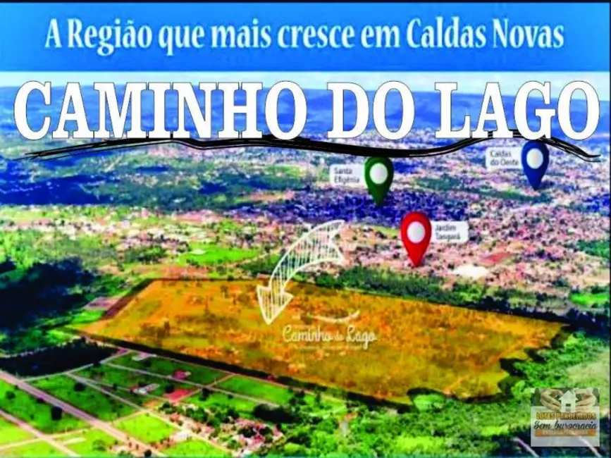 Foto 5 de Terreno / Lote à venda, 360m2 em Caldas Novas - GO