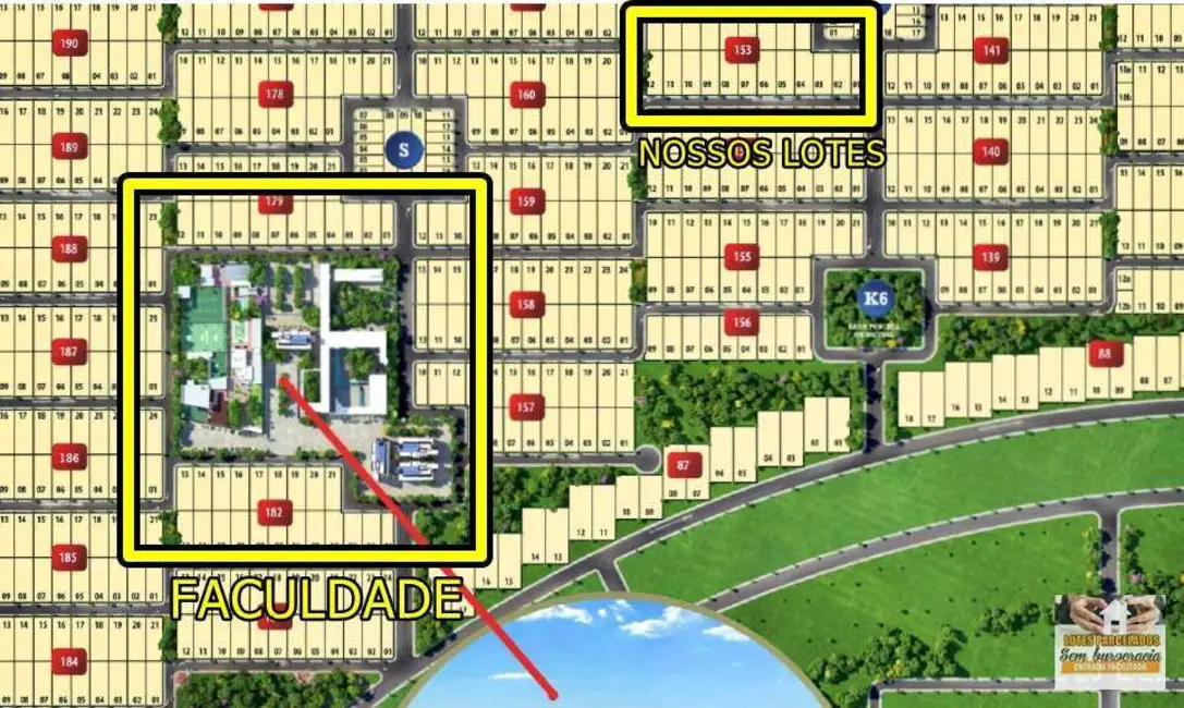 Foto 2 de Terreno / Lote à venda, 180m2 em Caldas Novas - GO