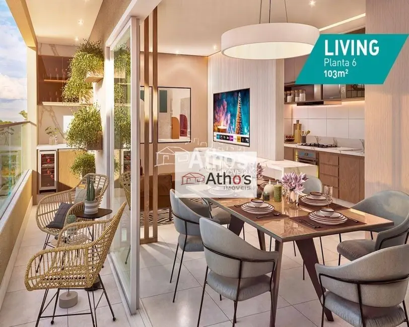 Foto 8 de Apartamento com 3 quartos à venda, 103m2 em Chácara Belvedere, Indaiatuba - SP