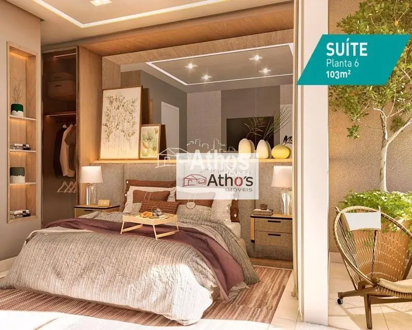 Foto 7 de Apartamento com 3 quartos à venda, 103m2 em Chácara Belvedere, Indaiatuba - SP