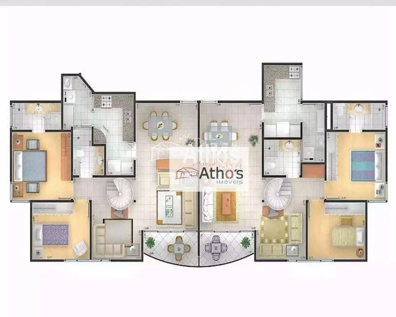 Foto 4 de Cobertura com 3 quartos à venda, 160m2 em Parque Boa Esperança, Indaiatuba - SP