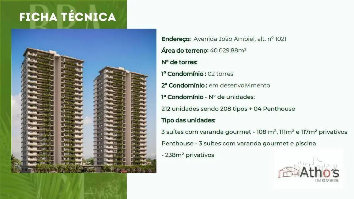 Foto 1 de Apartamento com 3 quartos à venda, 108m2 em Indaiatuba - SP