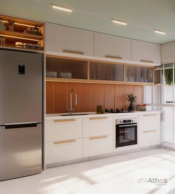 Foto 1 de Apartamento com 2 quartos à venda, 48m2 em Aqui se Vive, Indaiatuba - SP