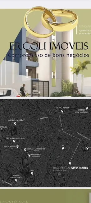 Apartamento com 2 quartos à venda, 45m2 em Vila Carrão, São Paulo - SP - imagem 5 Foto 5 de Apartamento com 2 quartos à venda, 45m2 em Vila Carrão, São Paulo - SP