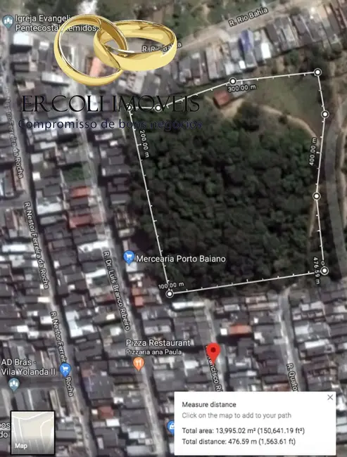 Foto 1 de Terreno / Lote à venda, 19412m2 em São Paulo - SP