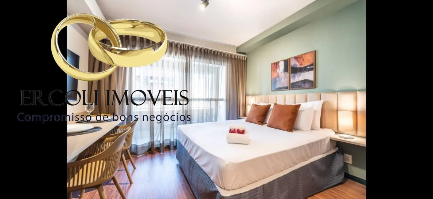 Foto 5 de Apartamento com 1 quarto para alugar, 27m2 em Moema, São Paulo - SP