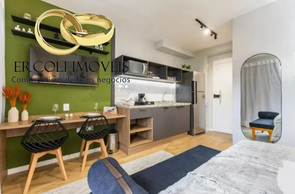 Apartamento com 1 quarto à venda, 26m2 em Perdizes, São Paulo - SP - imagem 8 Foto 8 de Apartamento com 1 quarto à venda, 26m2 em Perdizes, São Paulo - SP